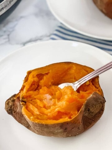 slow cooker sweet potatoes