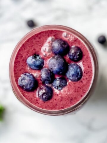 blueberry kale smoothie recipe