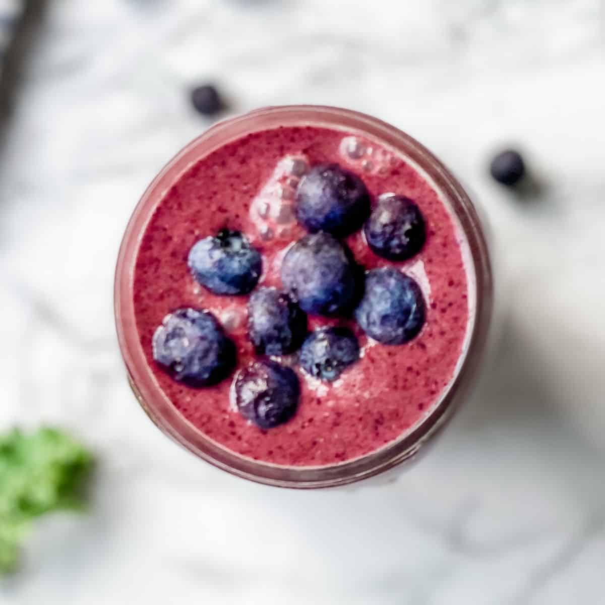 Blueberry smoothie recipe