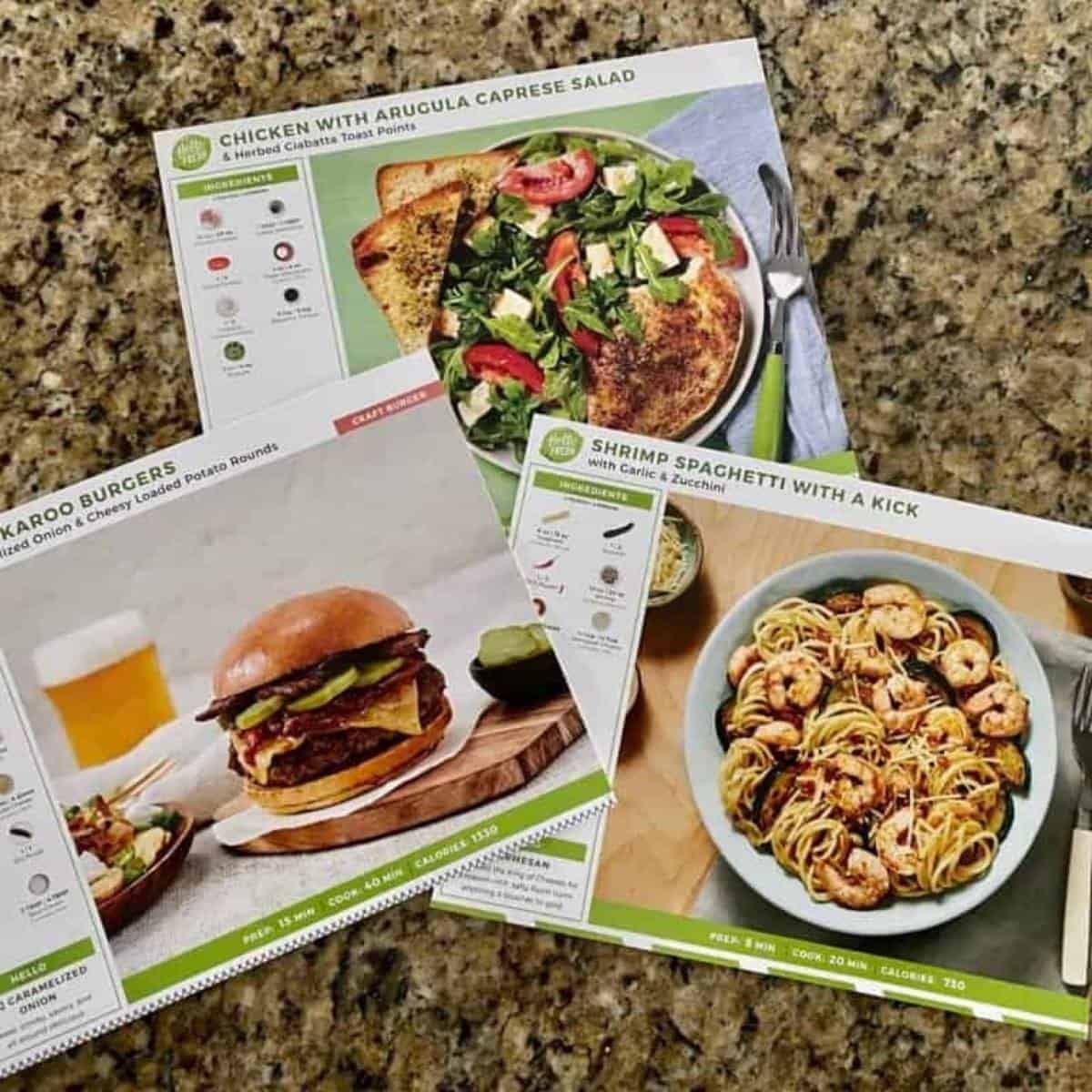 recipes cards to make hello fresh meals