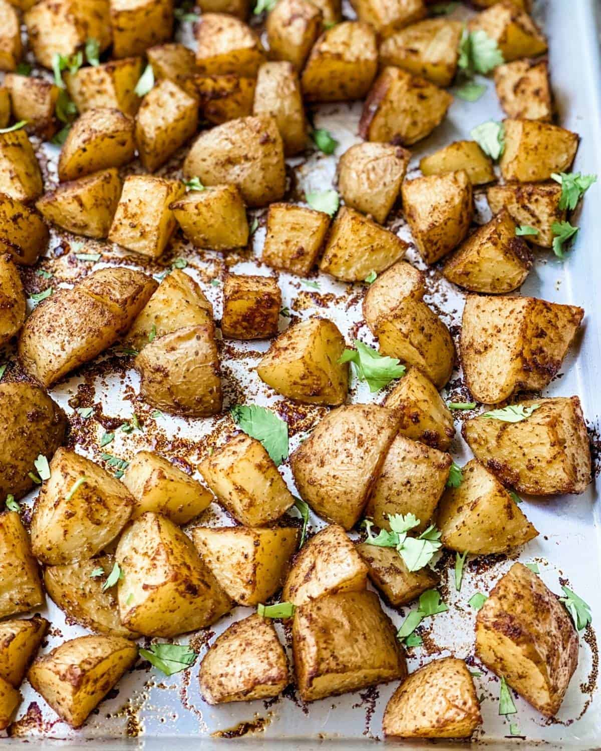 roasted potatoes with taco seasoning