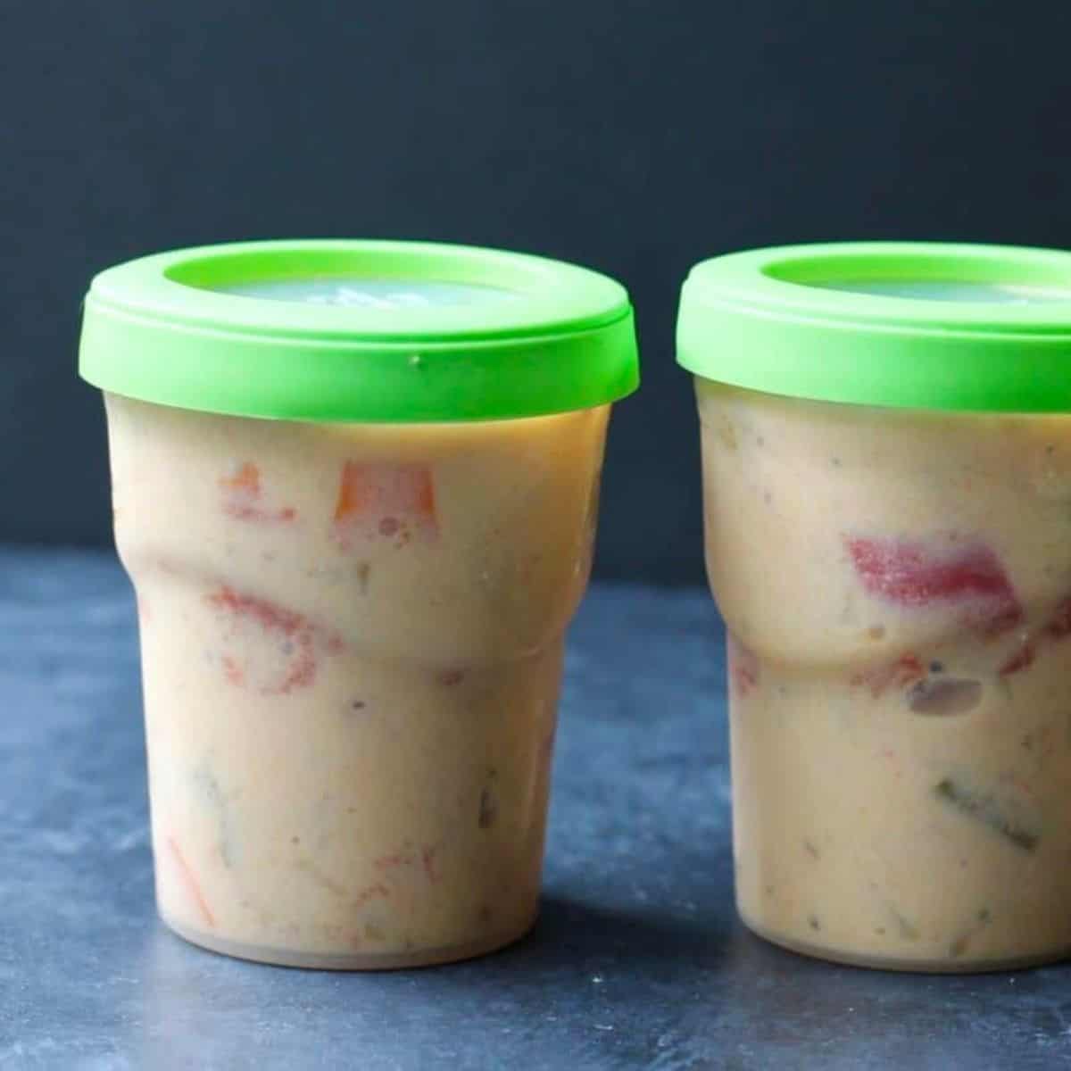 How to Freeze Soup into Portions - Gourmet Done Skinny