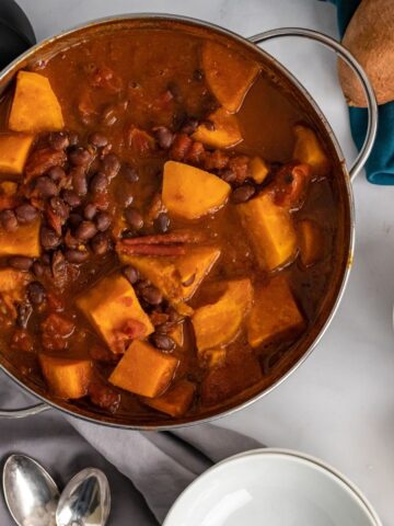 Sweet potato black bean chili