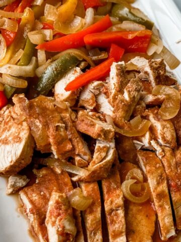 crockpot chicken fajitas