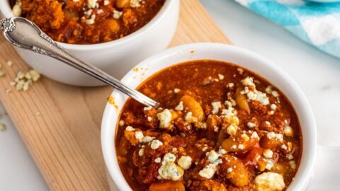 Buffalo chicken chili recipe