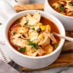 easy chicken tortilla soup