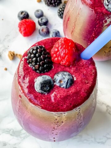 triple berry smoothie recipe