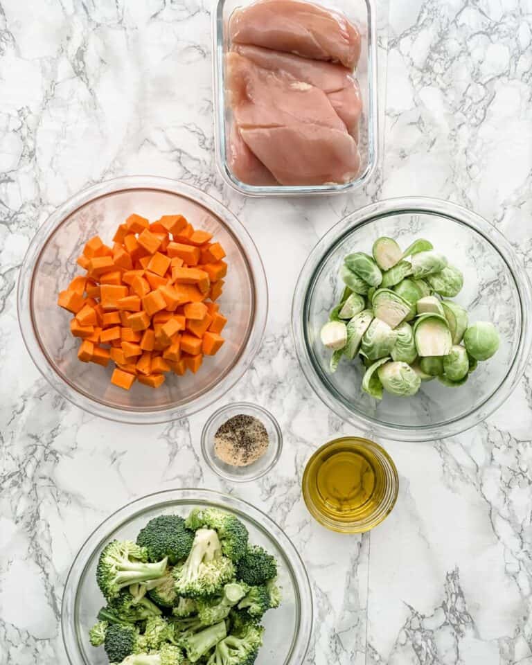 One Pan Chicken and Veggies Organize Yourself Skinny