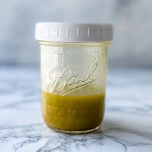 Lemon vinaigrette with honey