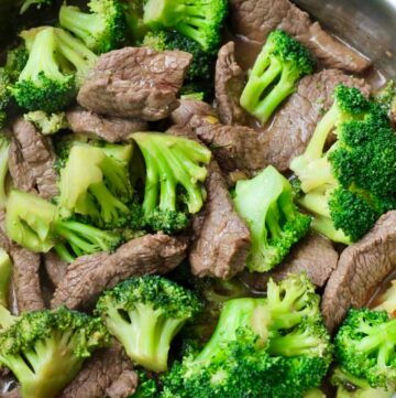 healthy beef and broccoli