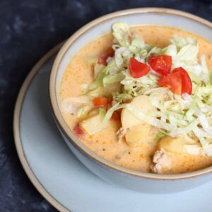 healthy cheeseburger soup