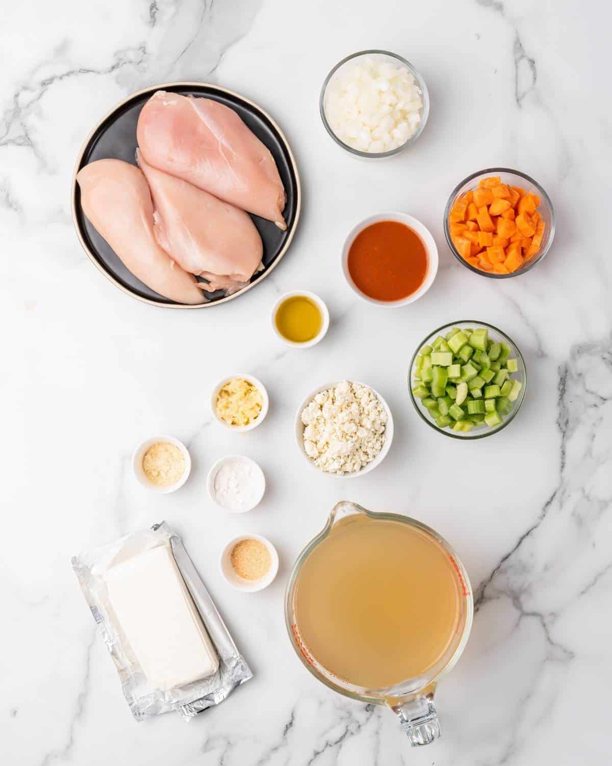 buffalo chicken soup ingredients