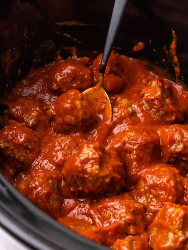 Slow Cooker Turkey Meatballs