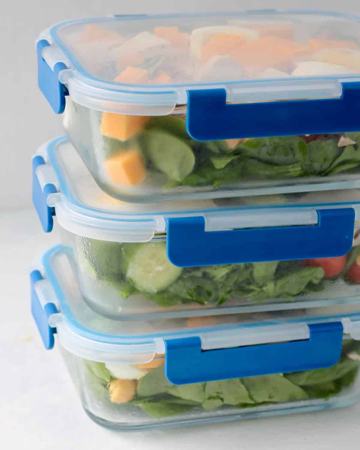salads in 36-ounce containers