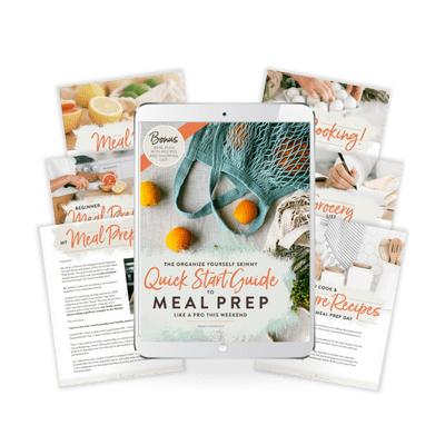 quick start guide to meal prep
