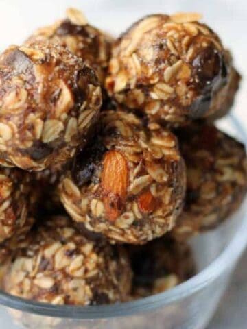 almond butter energy balls