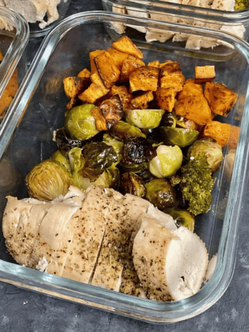 chicken meal prep bowl