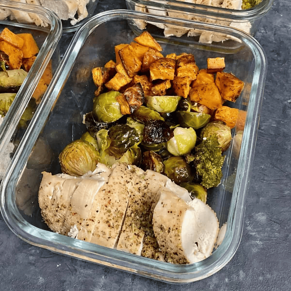 chicken meal prep bowl